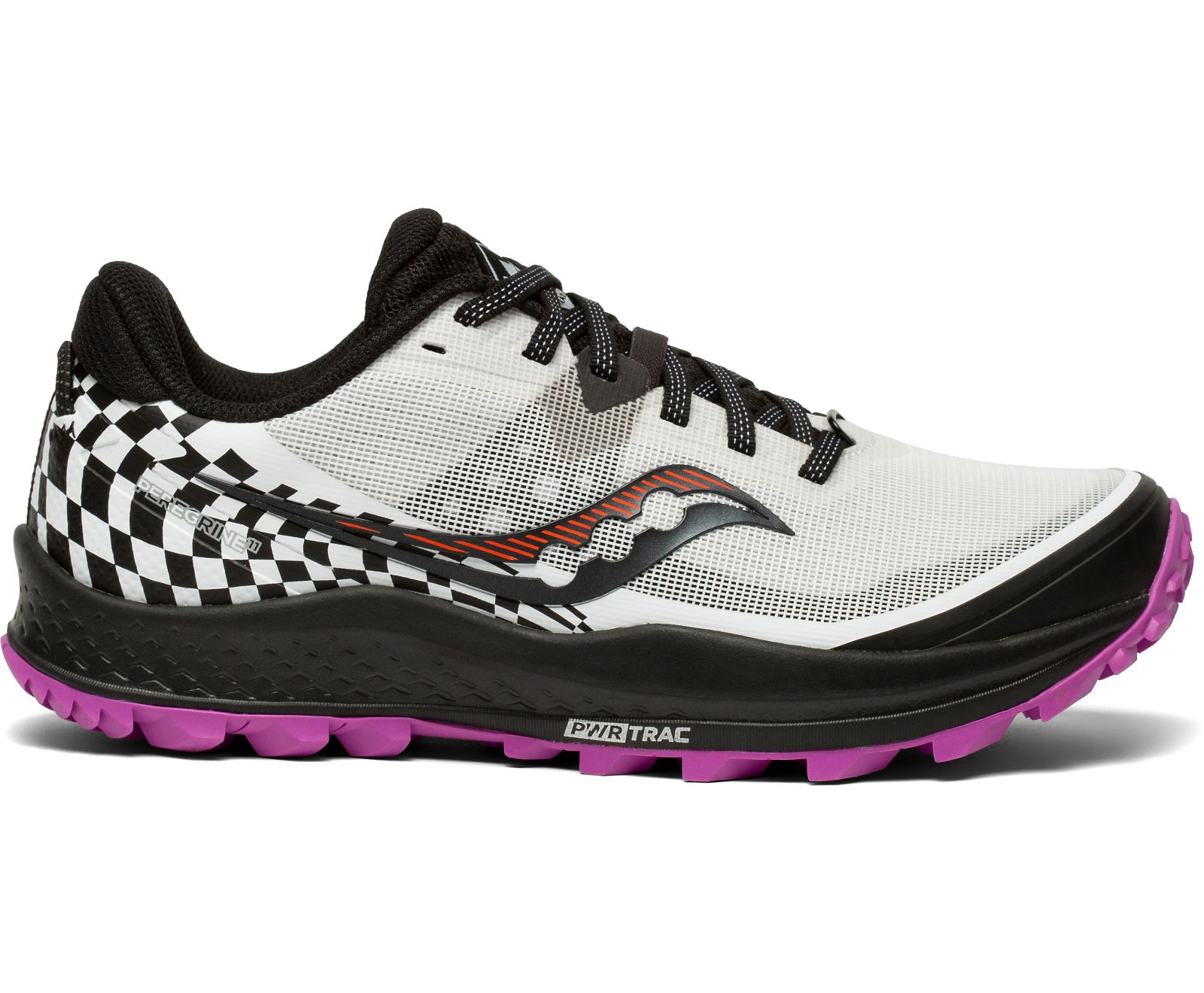 Women\'s Saucony Peregrine 11 Trail Running Shoes Silver / Purple | Singapore 234MQZA